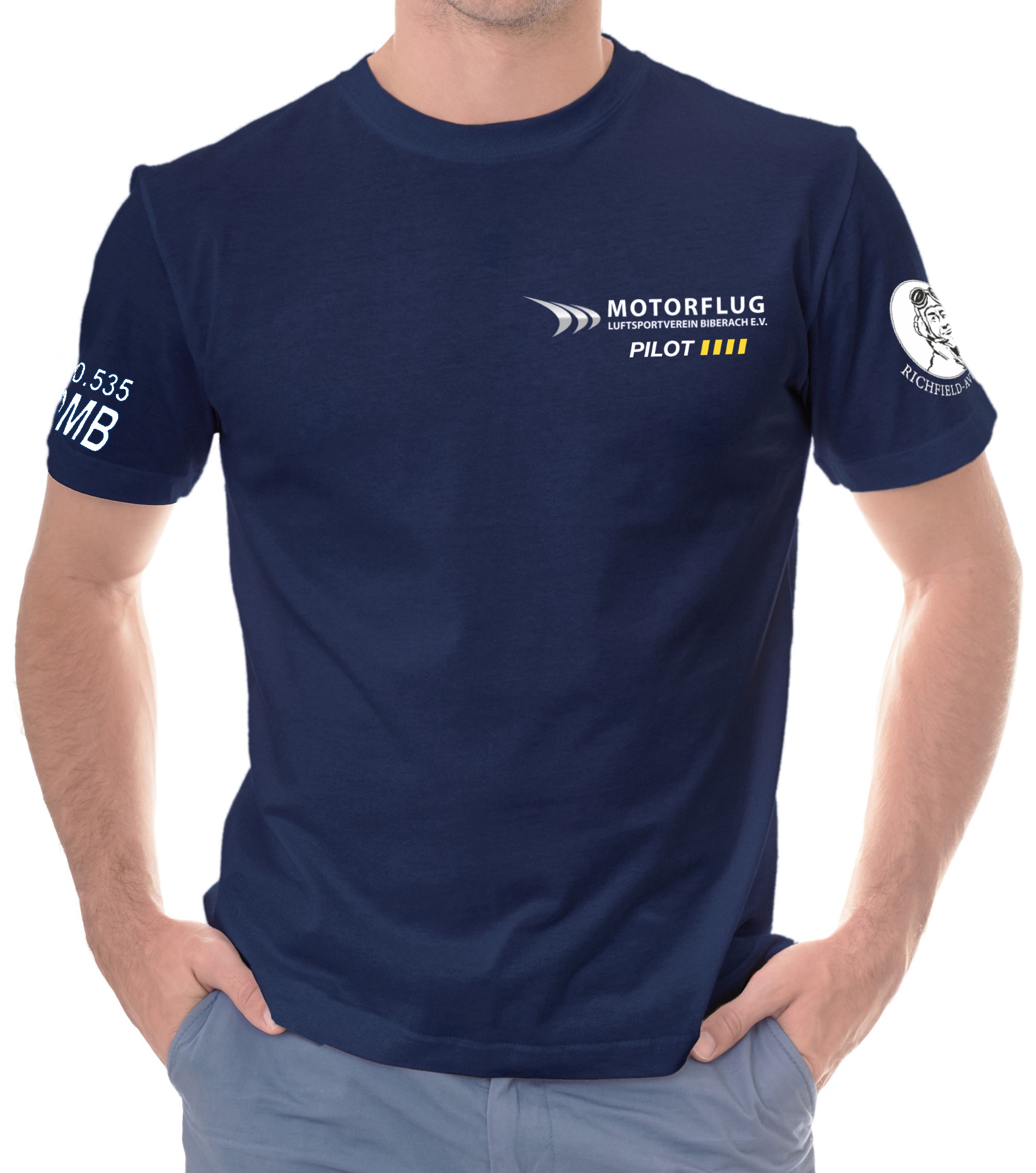 Herren T-Shirt "Pilots Edition" LSV Biberach e.V.