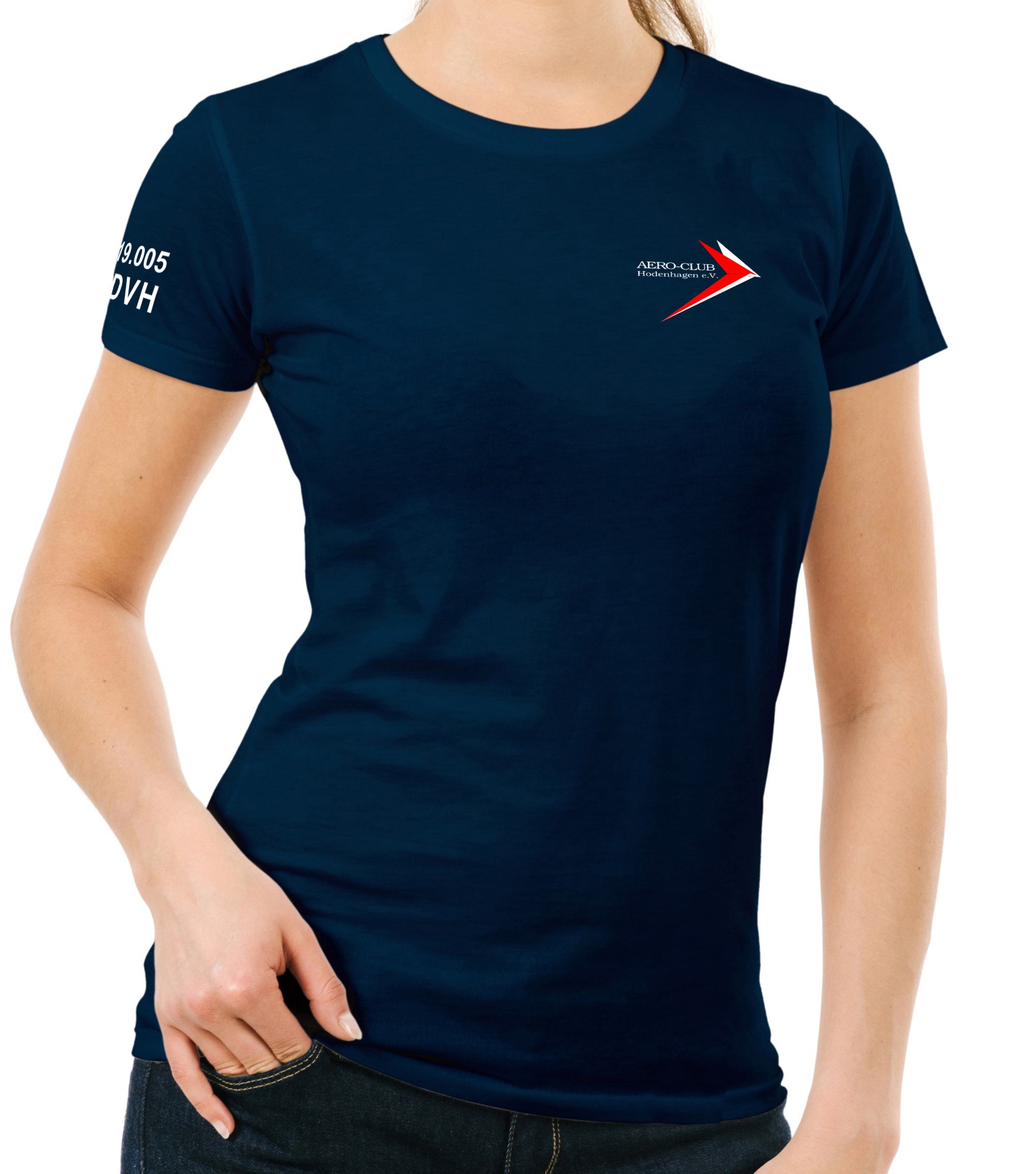 Damen T-Shirt AERO-CLUB Hodenhagen e.V.