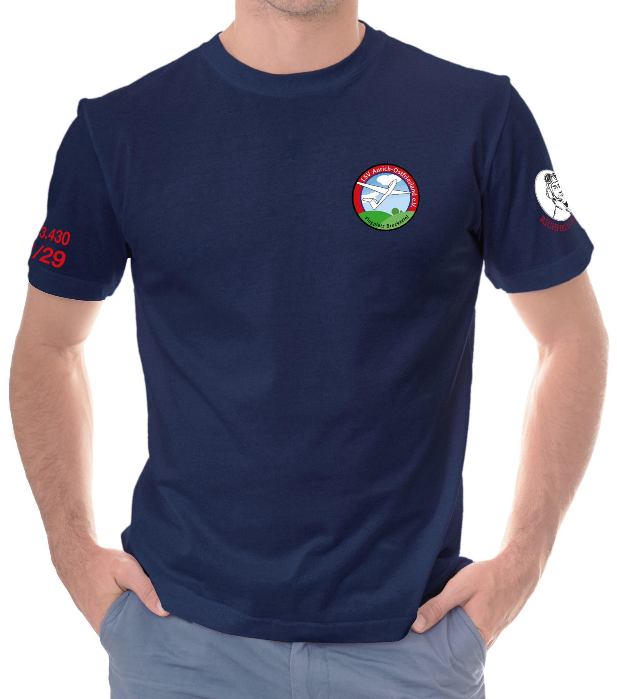 Herren T-Shirt LSV Aurich-Ostfriesland e.V.