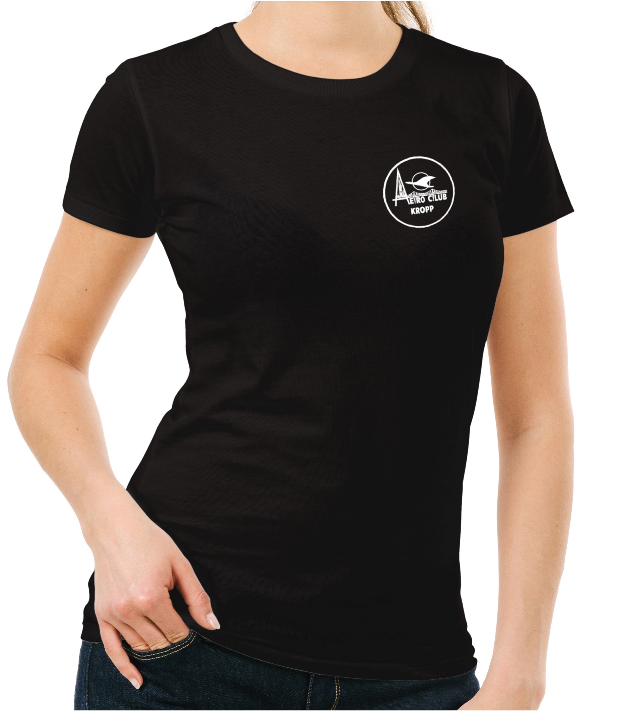 Damen BASIC-T-Shirt Aero Club Kropp e.V.