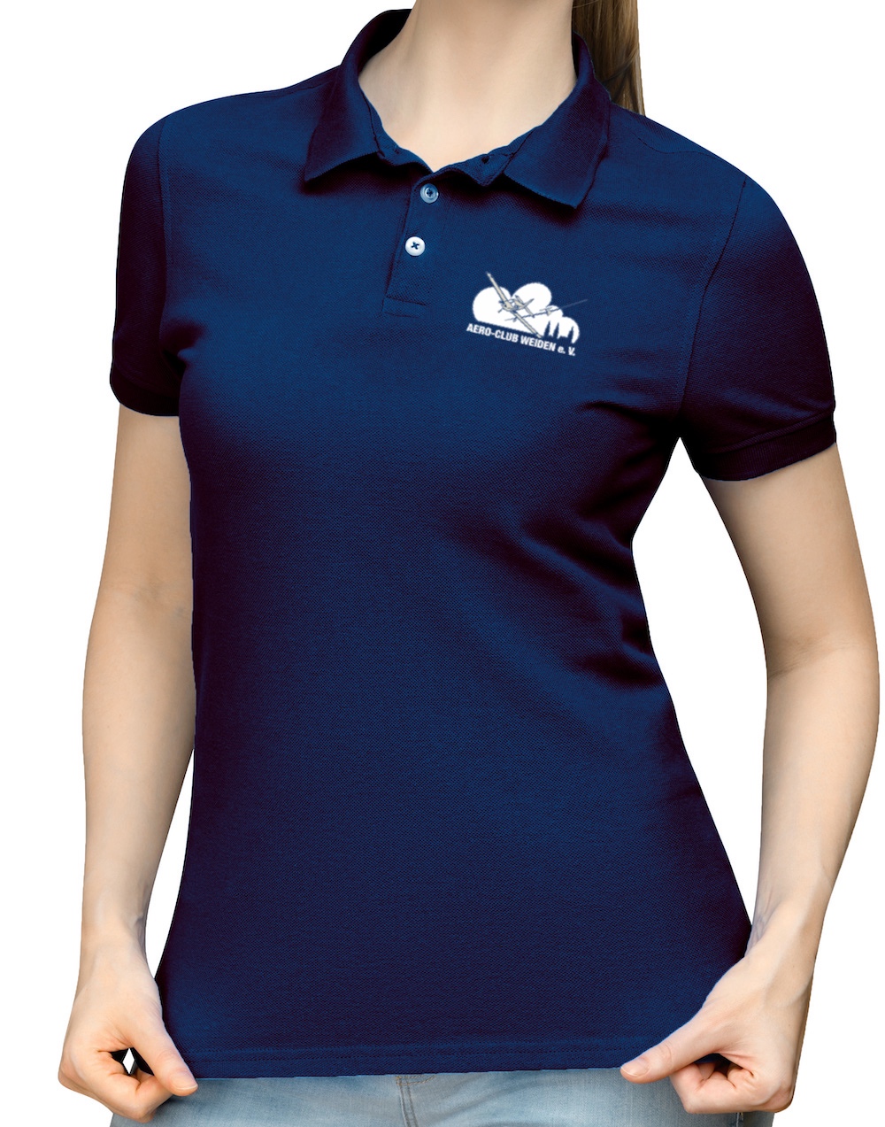 Damen BASIC Polo-Shirt AERO-CLUB WEIDEN e.V.