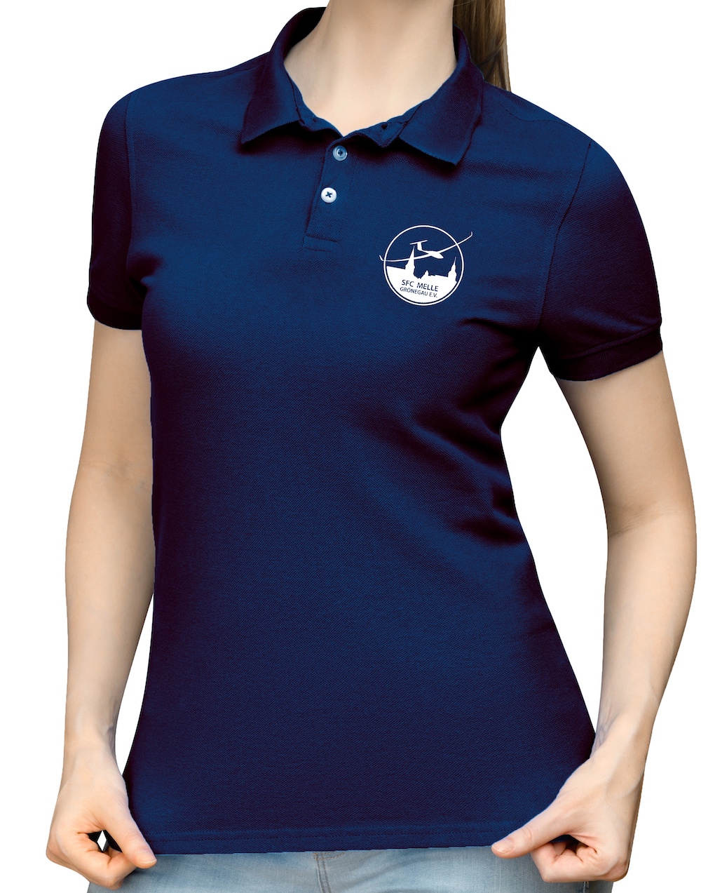 Damen BASIC-Polo-Shirt SFC Melle Grönegau e.V.
