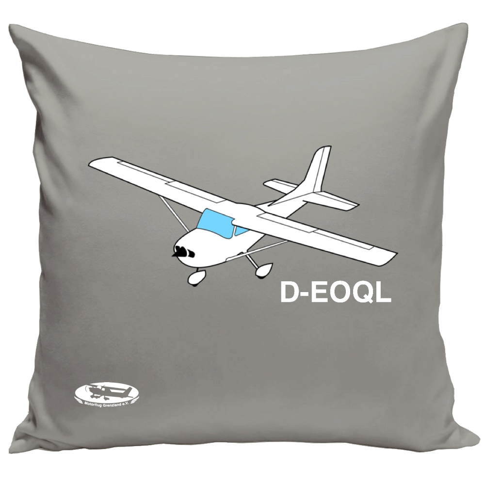 EDLF-cushion-OQL-grey Kissen MFG Grenzland e.V.