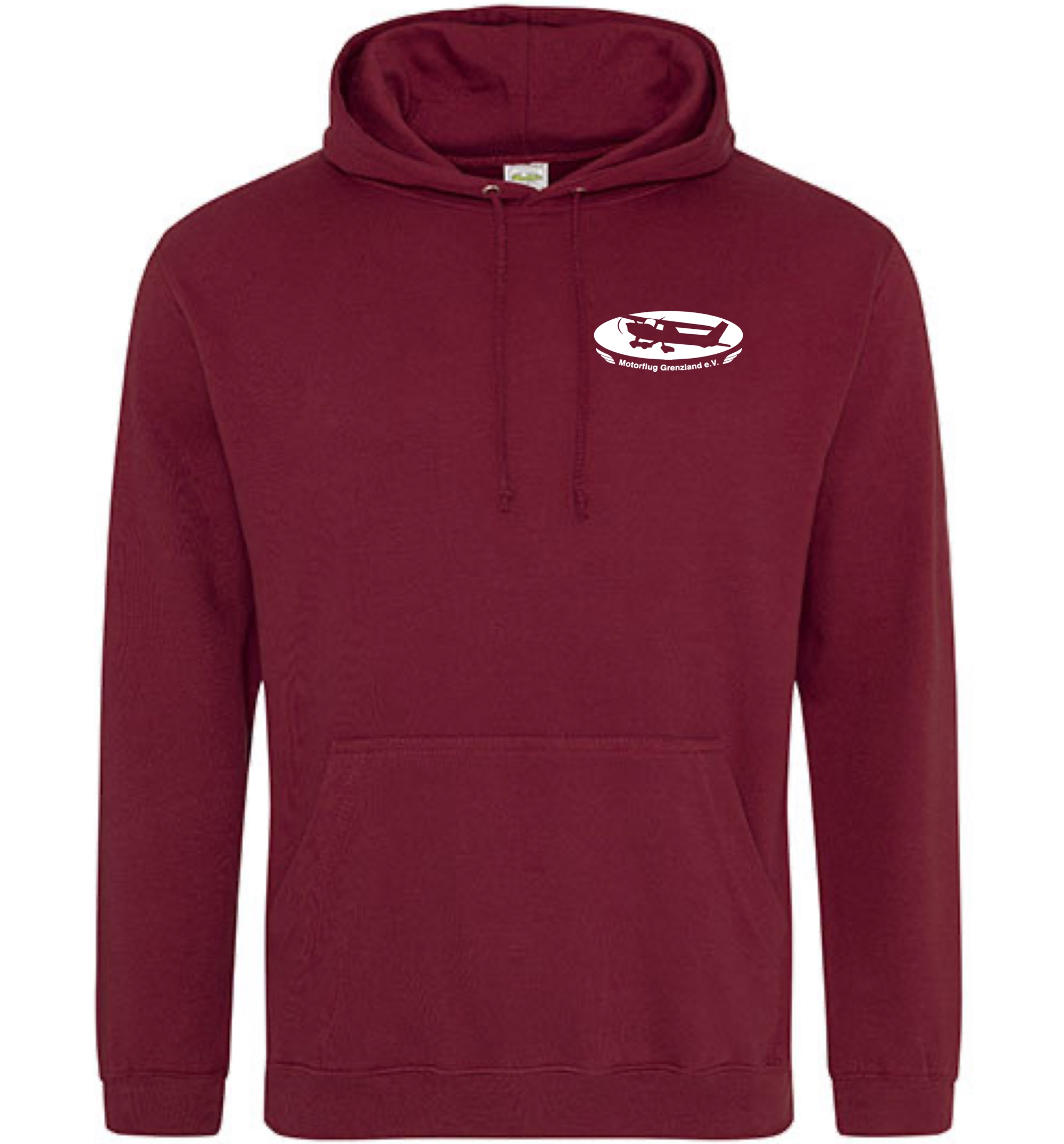 EDLF-hoodie-burgundy Hoodie MFG Grenzland e.V.