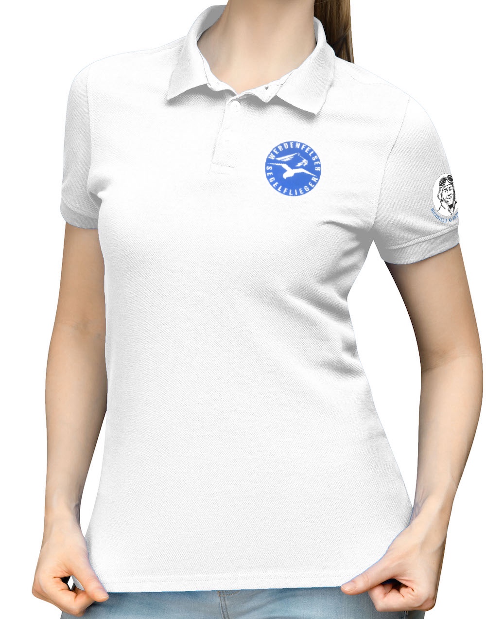 Werdenfels-lady-polo-white-01 Damen Polo-Shirt SFG Werdenfels e.V.