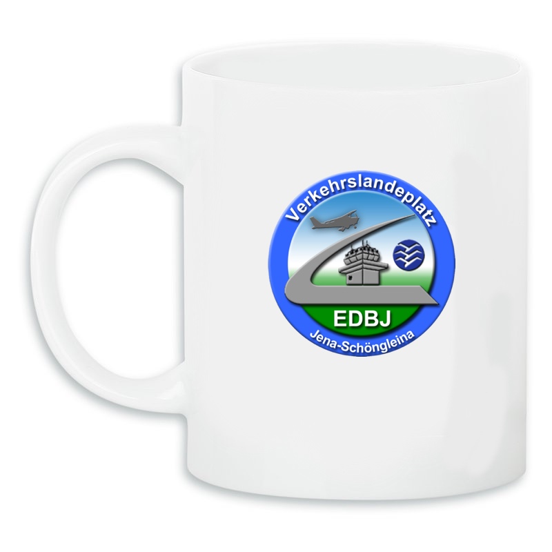 EDBJ-mug-01 Becher EDBJ Airport-Shop