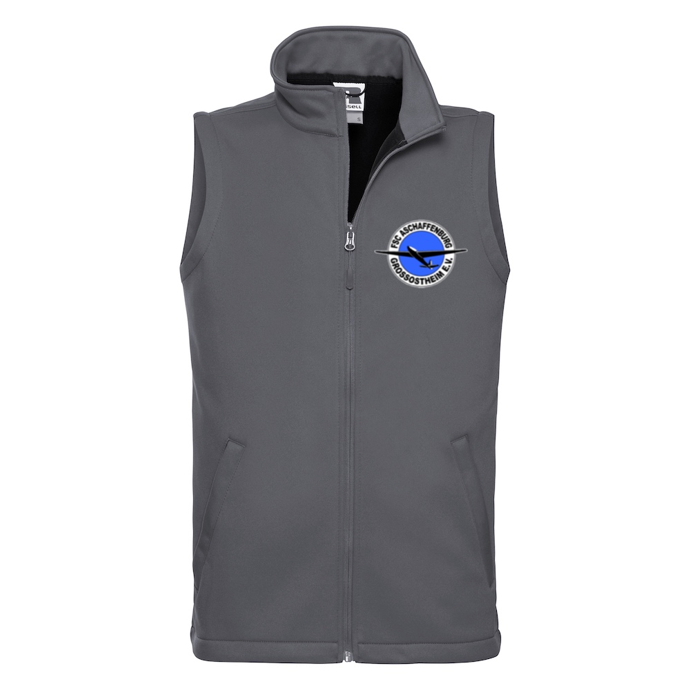 Softshell-Weste FSC Aschaffenburg-Großostheim e.V. Softshell-Weste FSC Aschaffenburg-Großostheim e.V.
