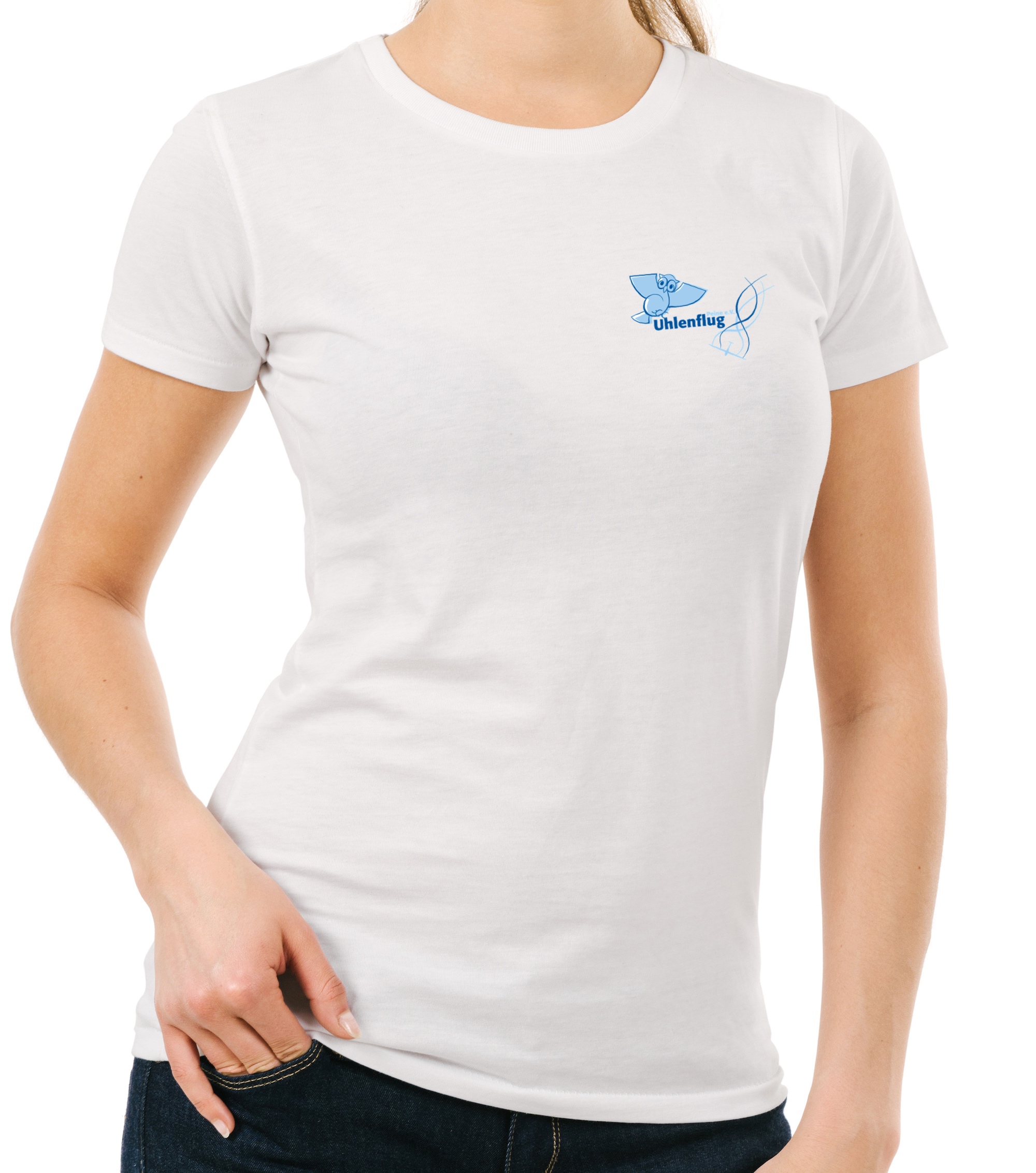 EDVP-BASIC-lady-t-shirt-white-01 Damen BASIC-T-Shirt Uhlenflug Peine e.V.