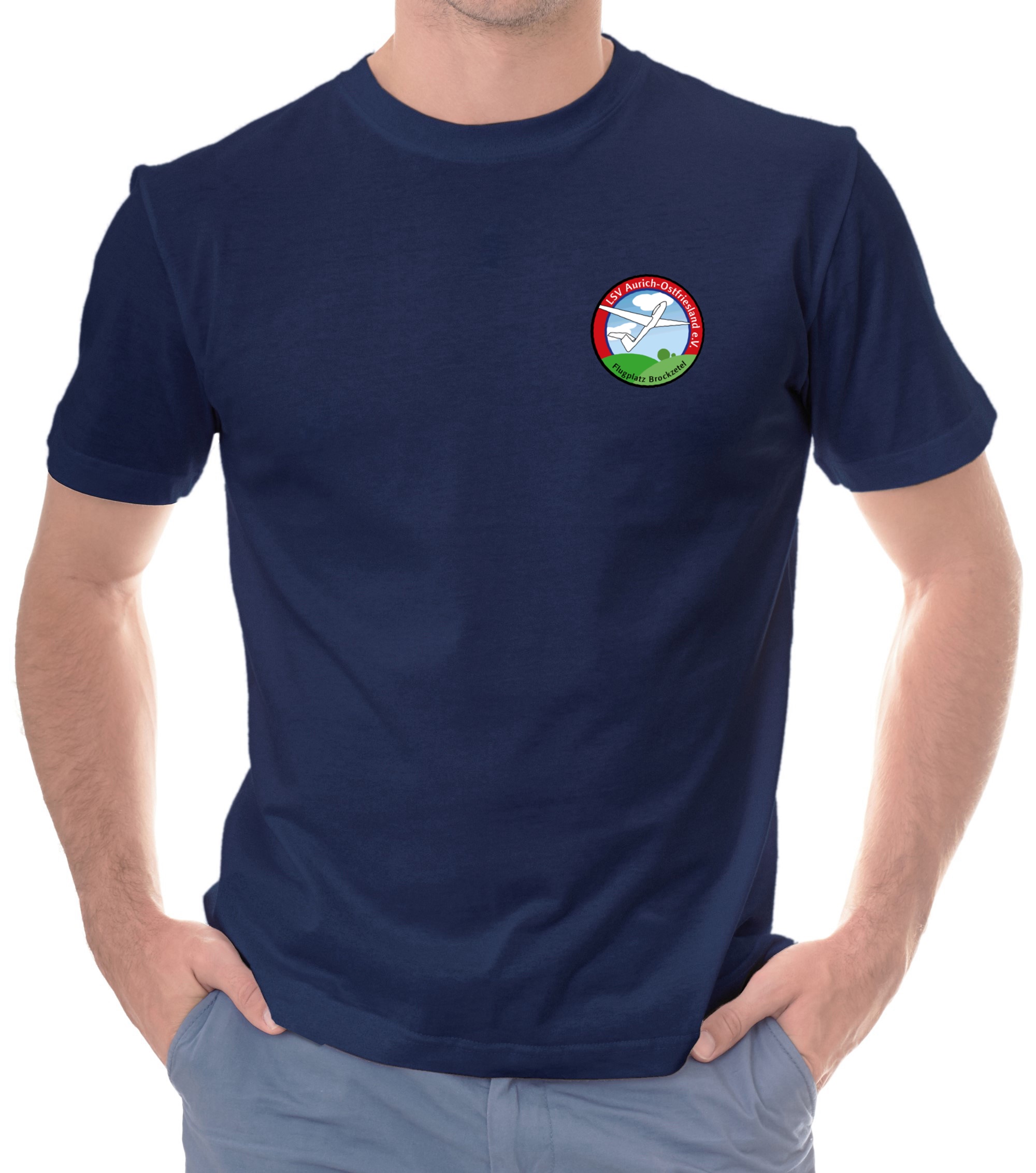 LSV-Aurich-BASIC-man-t-shirt-navy-01 Herren BASIC-T-Shirt LSV Aurich-Ostfriesland e.V.