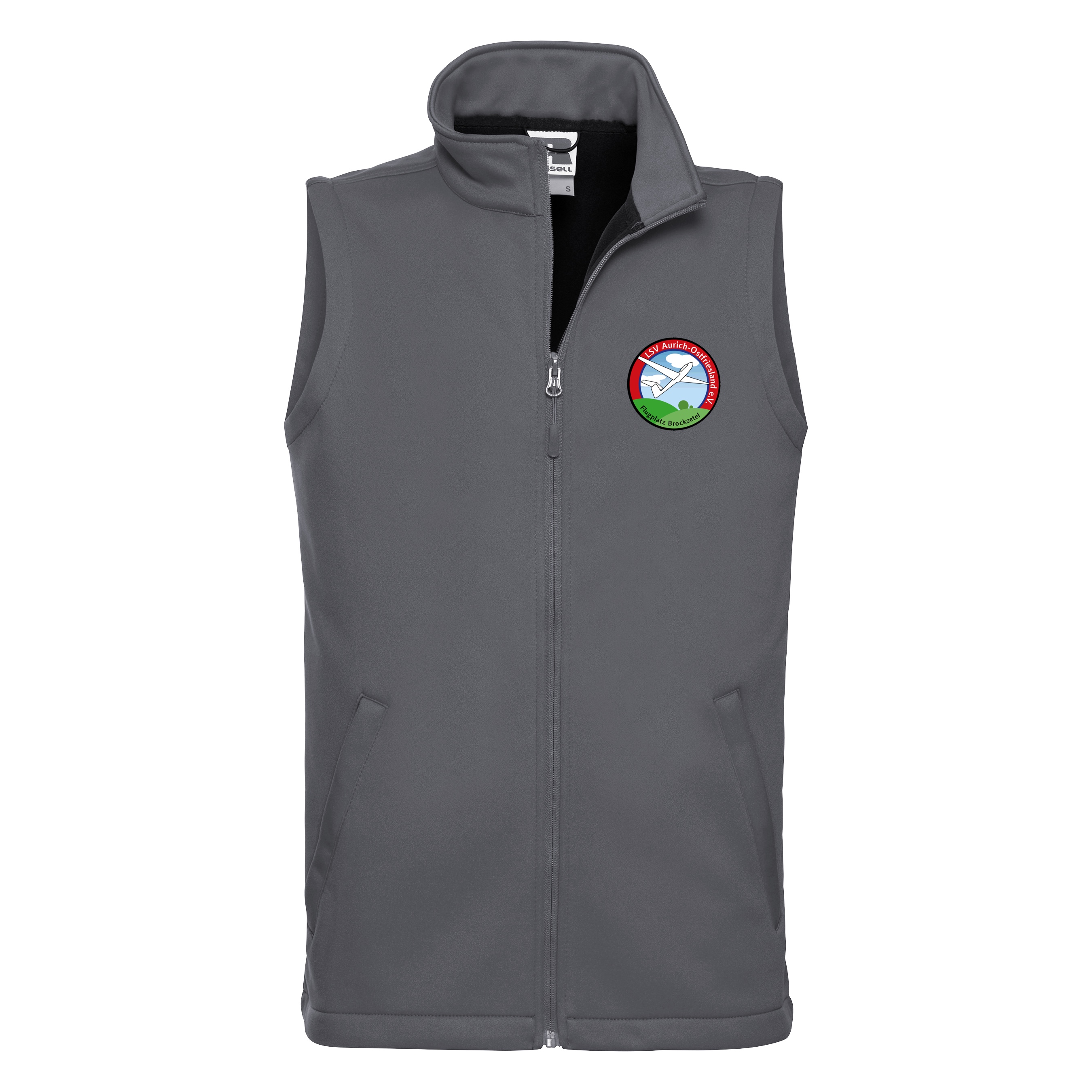 LSV-Aurich-softshell-weste-grey-01 Softshell Weste LSV Aurich-Ostfriesland e.V.