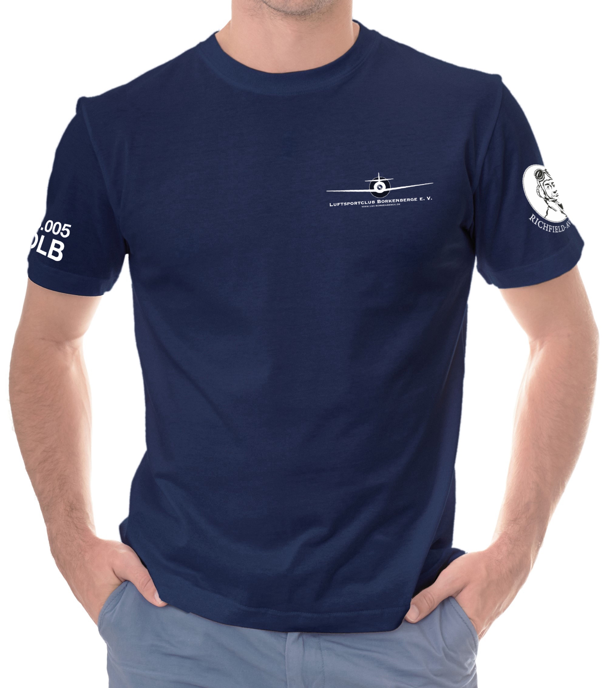 EDLB-man-t-shirt-navy-01 Herren T-Shirt LSC Borkenberge e.V.